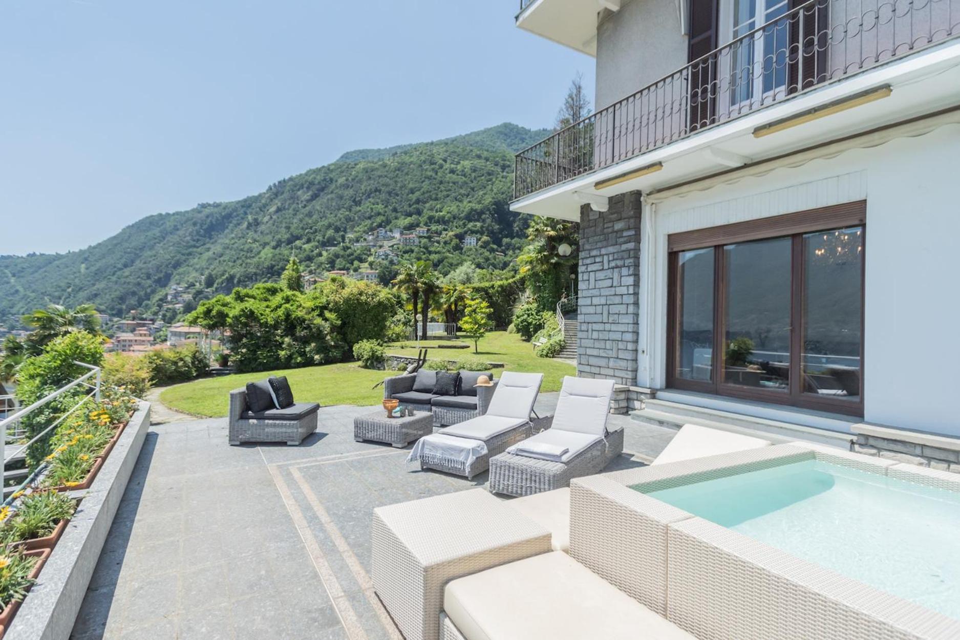 Villa Chiara Lake Como With Private Garden By Rent All Como Villa *