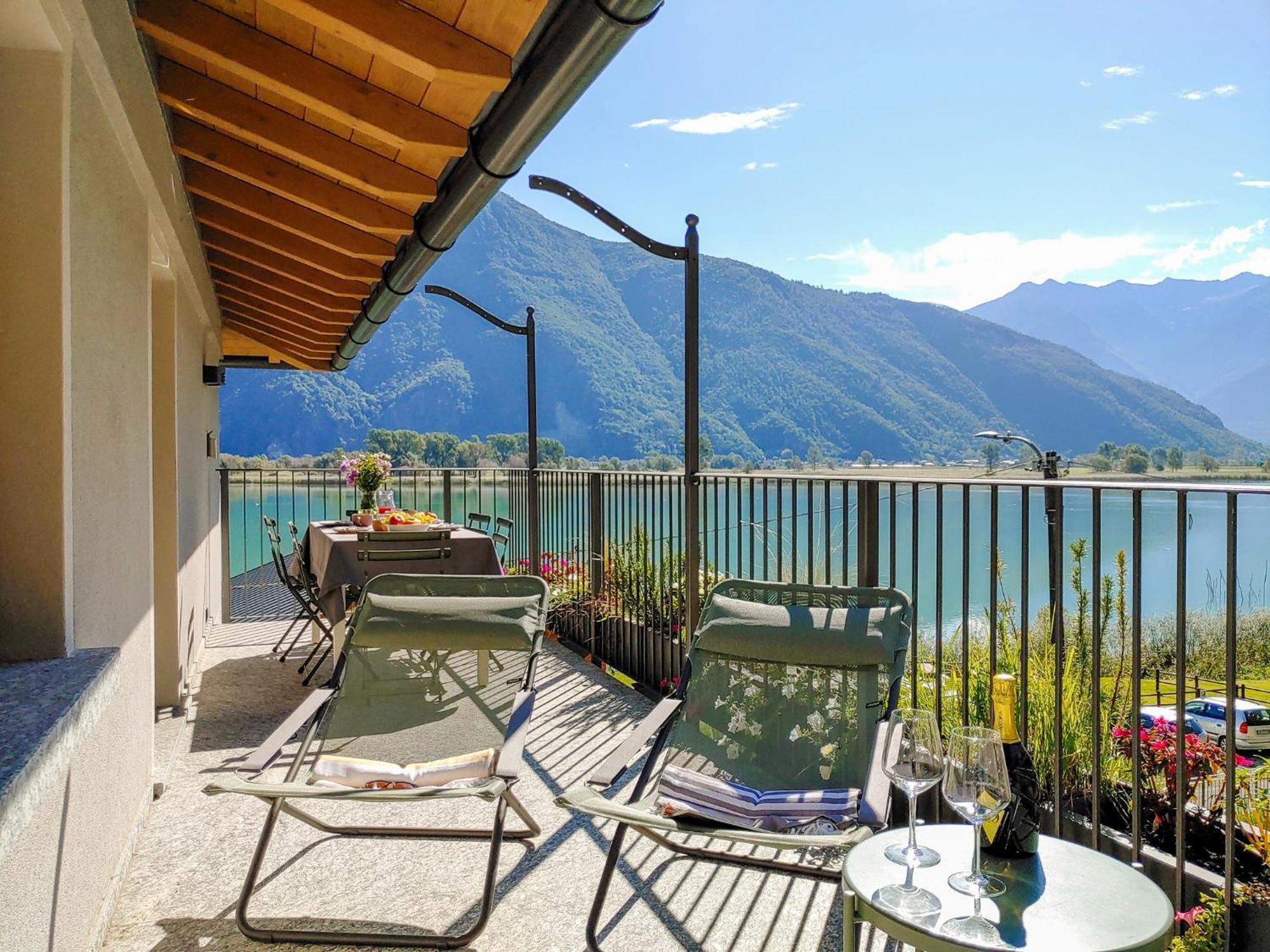 Silence Mit Panorama Balkon Apartment Dascio