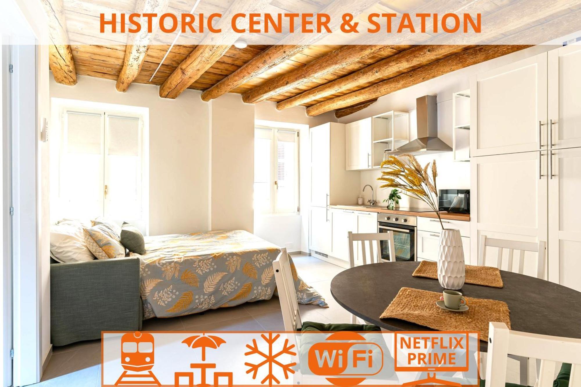 Historic Center & Station - Self Check-in & Remote Access Côme