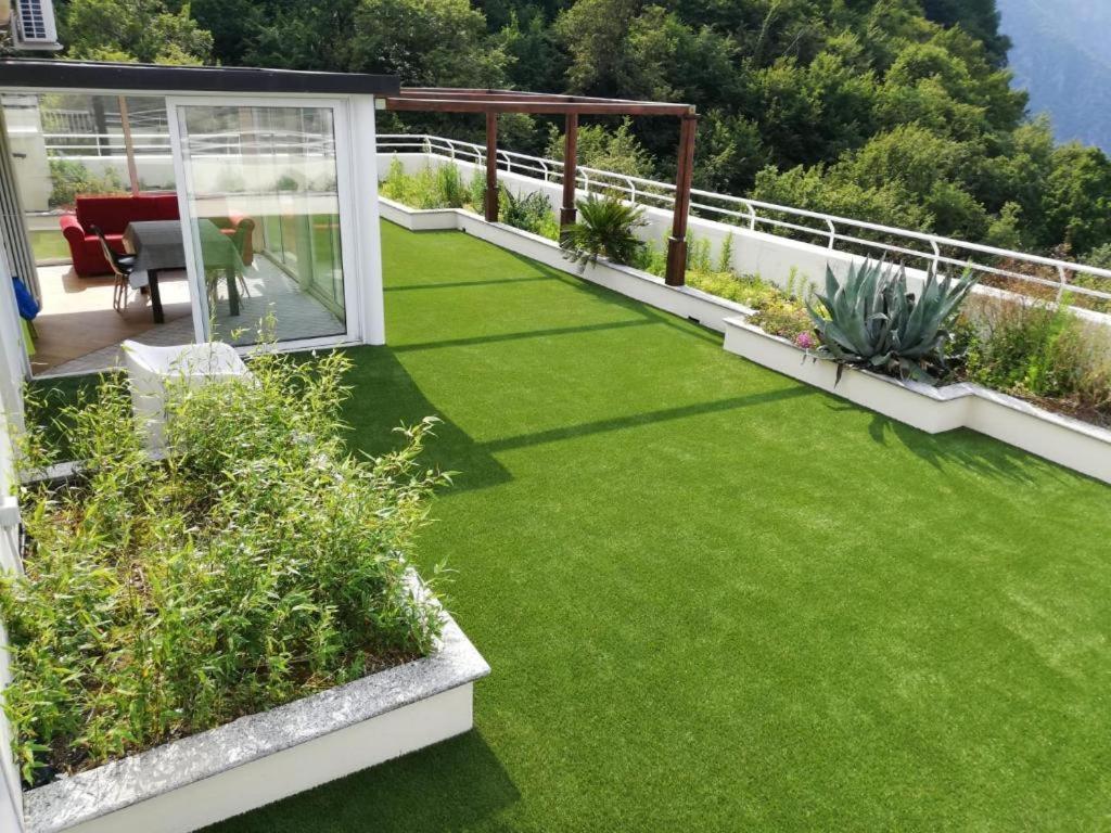 Penthouse With Big Terrace In With Pool Apartment *