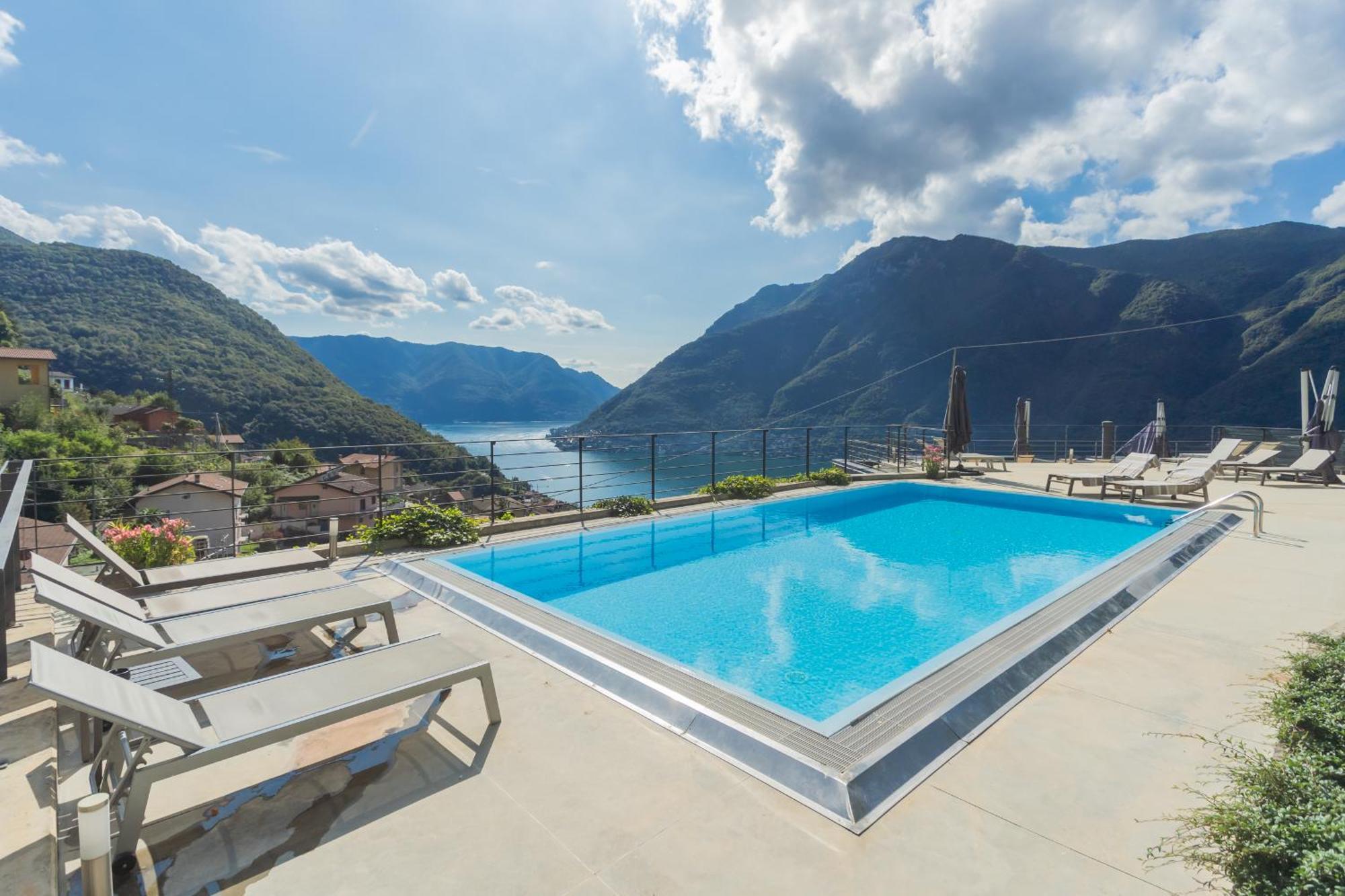 Residenza Maxim With Pool By Rent Nesso