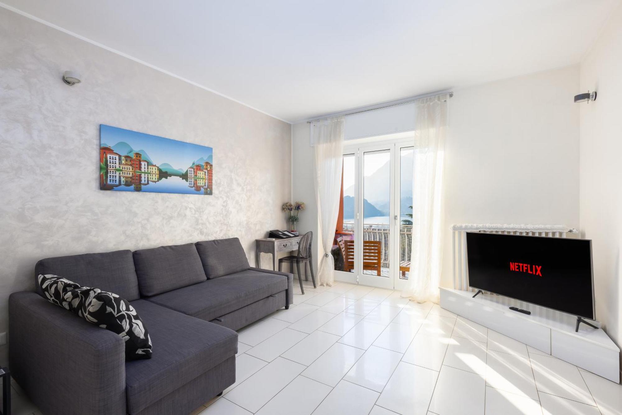 Terrazza Sul - Open Space E Netflix Apartment Lecco