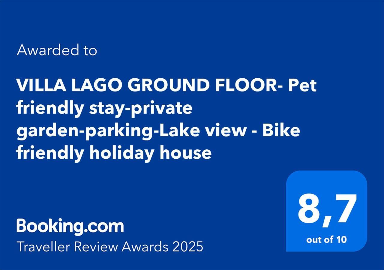 Ground Floor- Pet Friendly Stay-private Garden-parking-lake View - Bike Friendly House Apartment
