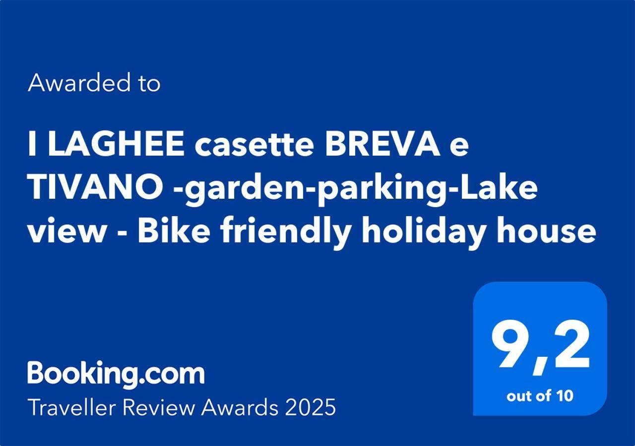 I Laghee Casette Breva E Tivano -garden-parking-lake View - Bike Friendly House