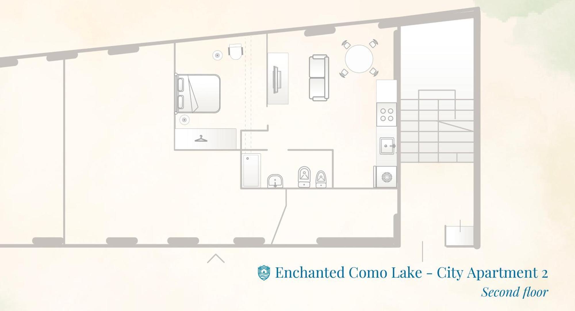 Enchanted - 2 By Rent * Como