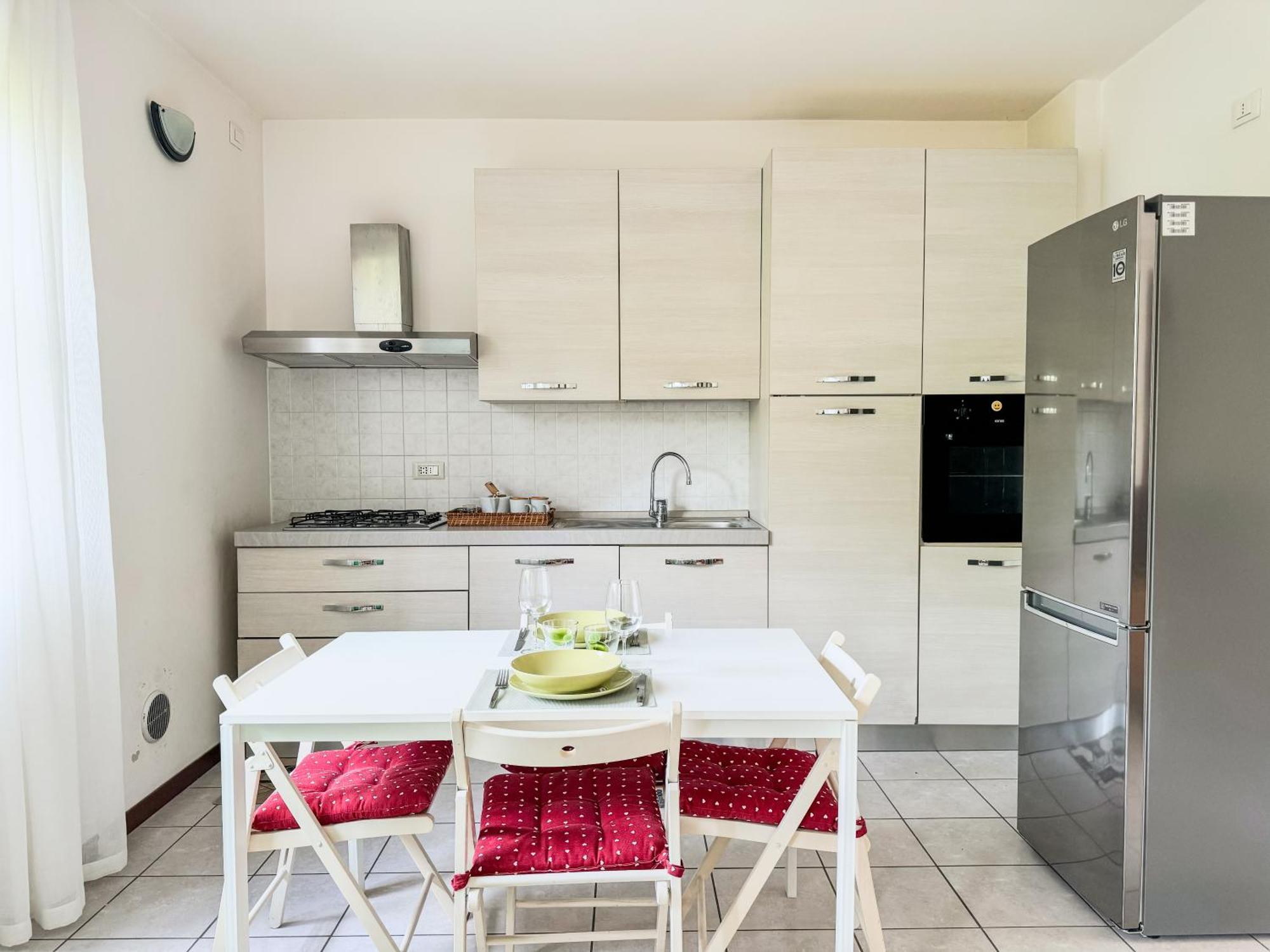 Two-room With Garden And Parking Apartment *