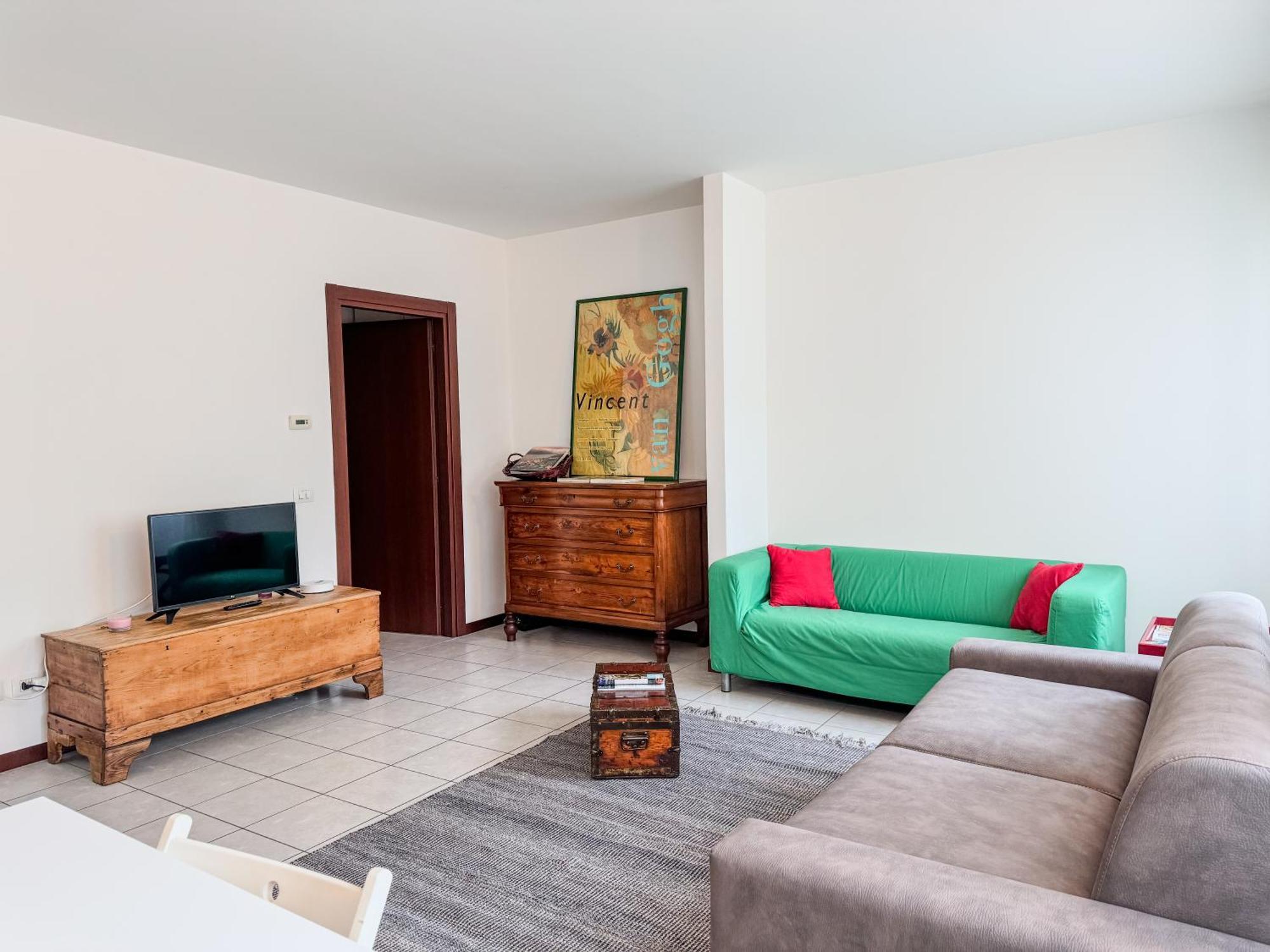 Two-room With Garden And Parking