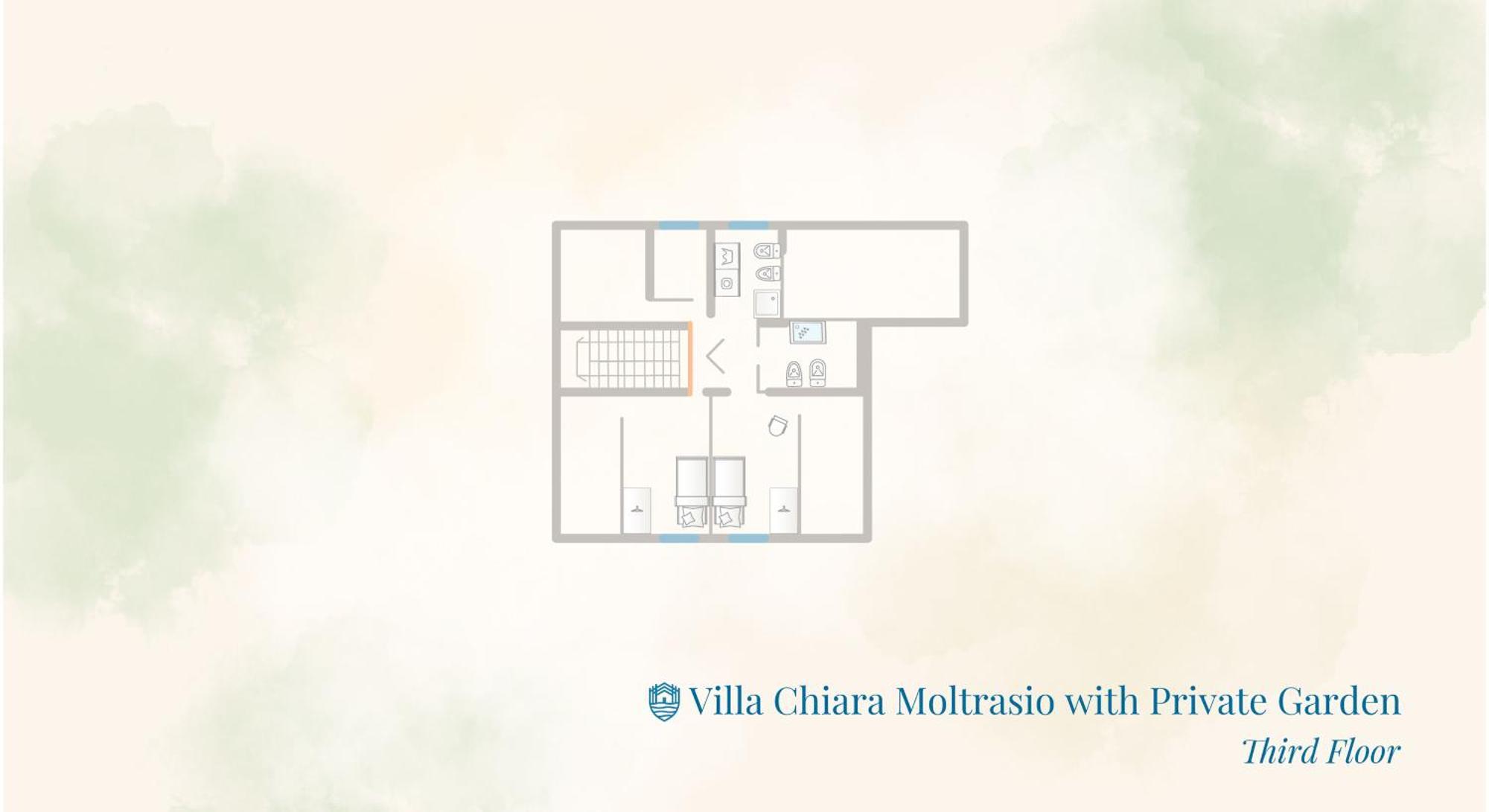 Villa Chiara Lake Como With Private Garden By Rent All Como *