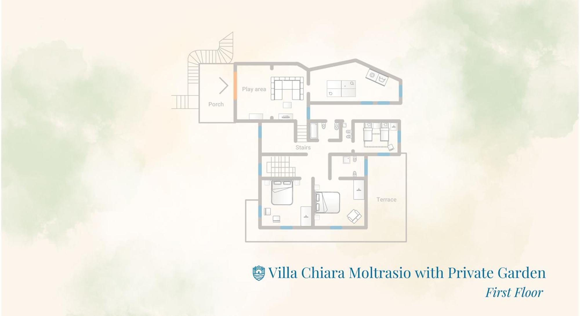 Villa Chiara Lake Como With Private Garden By Rent All Como *