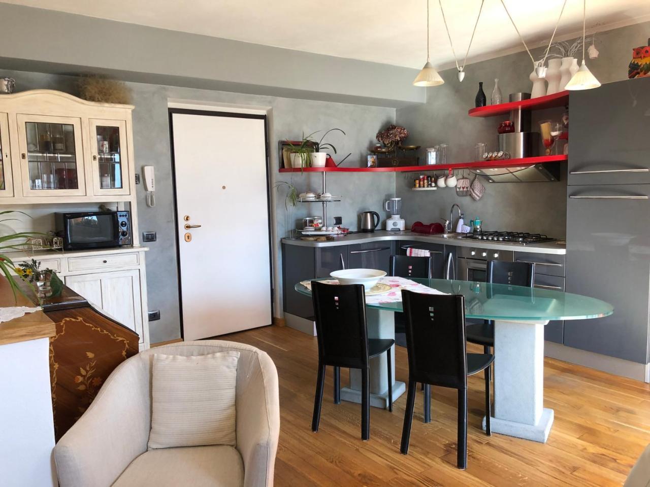 Red & Grey Apartment