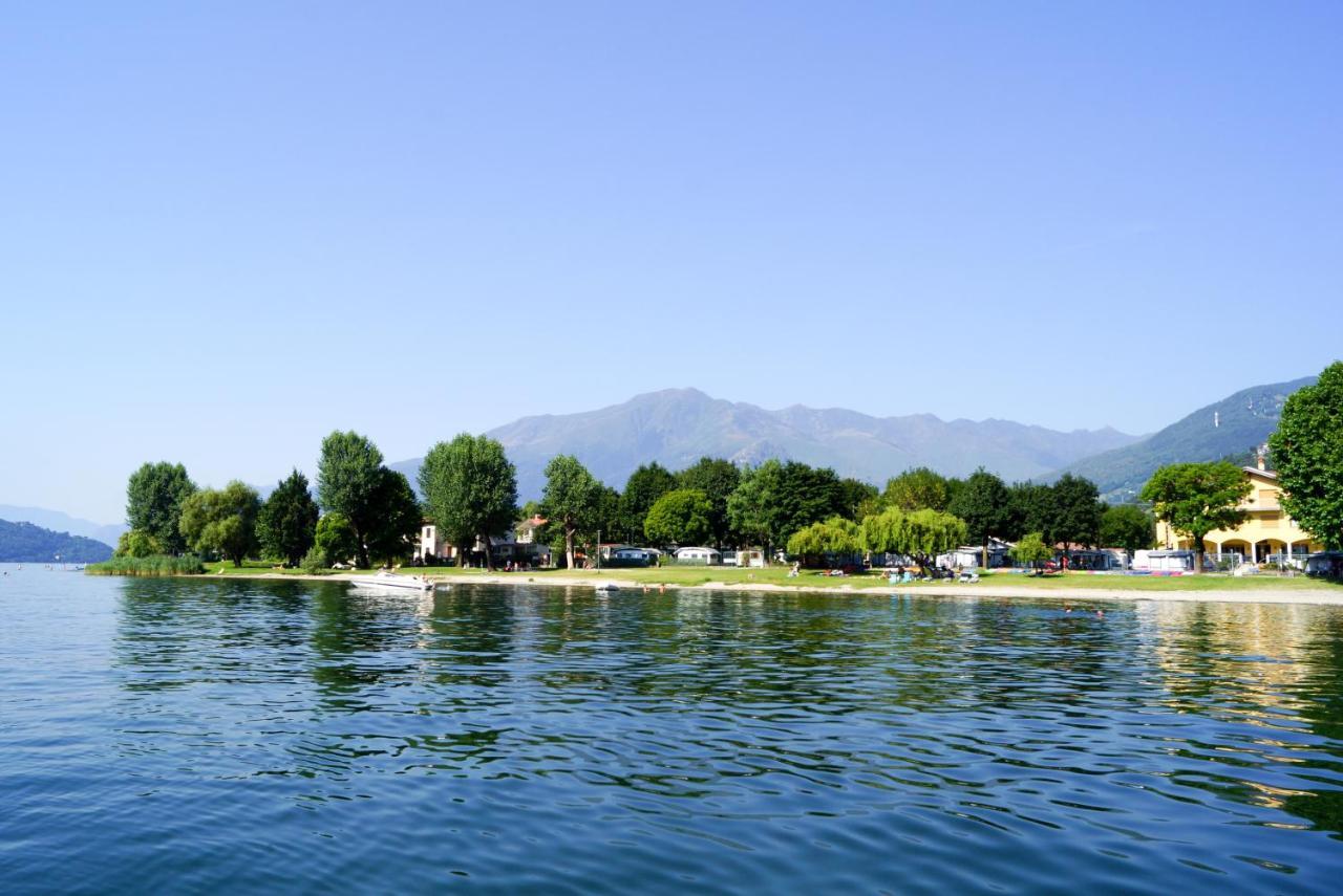 Campsite In Camping Solarium Domaso