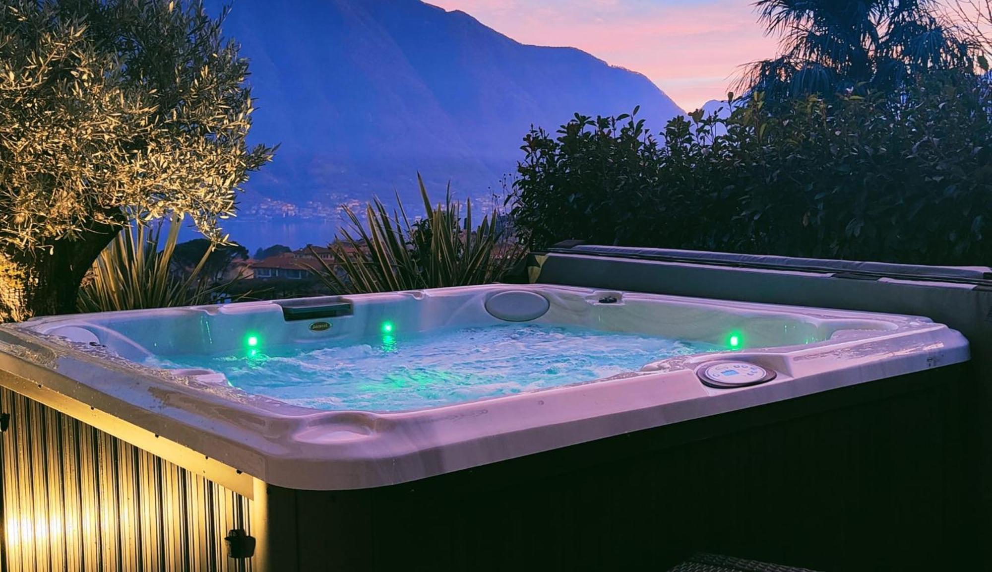 Appartamento Magic Garden Como-pool-jacuzzi&amazing View