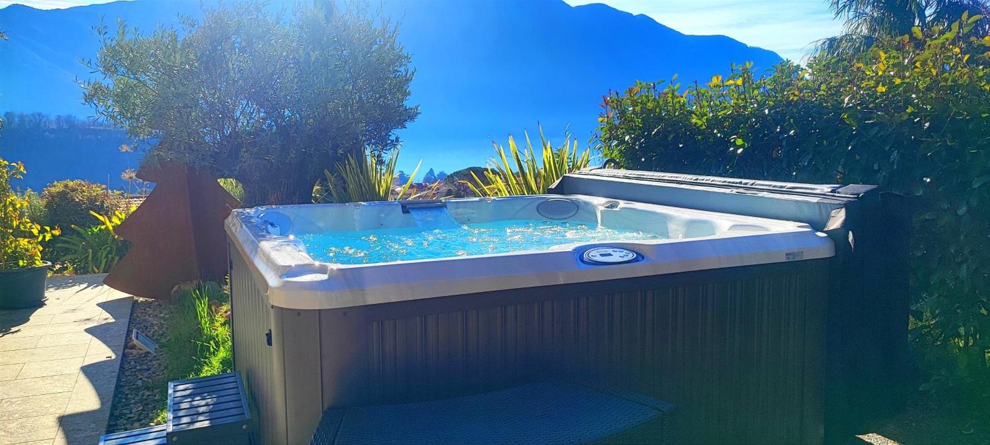 Appartamento Magic Garden Como-pool-jacuzzi&amazing View