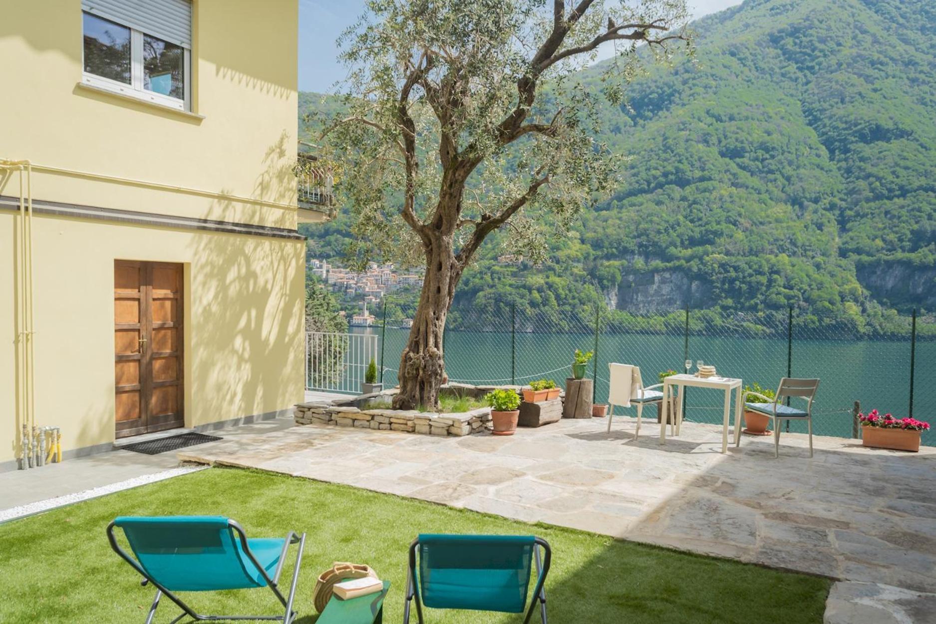 La Quiete With Private Garden By Rent * Laglio
