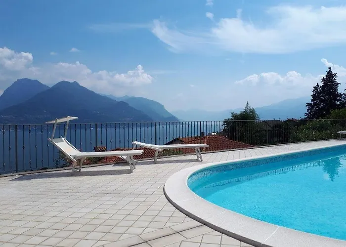 Apartment With Swimming Pool, Lake View, Parking - Larihome A72