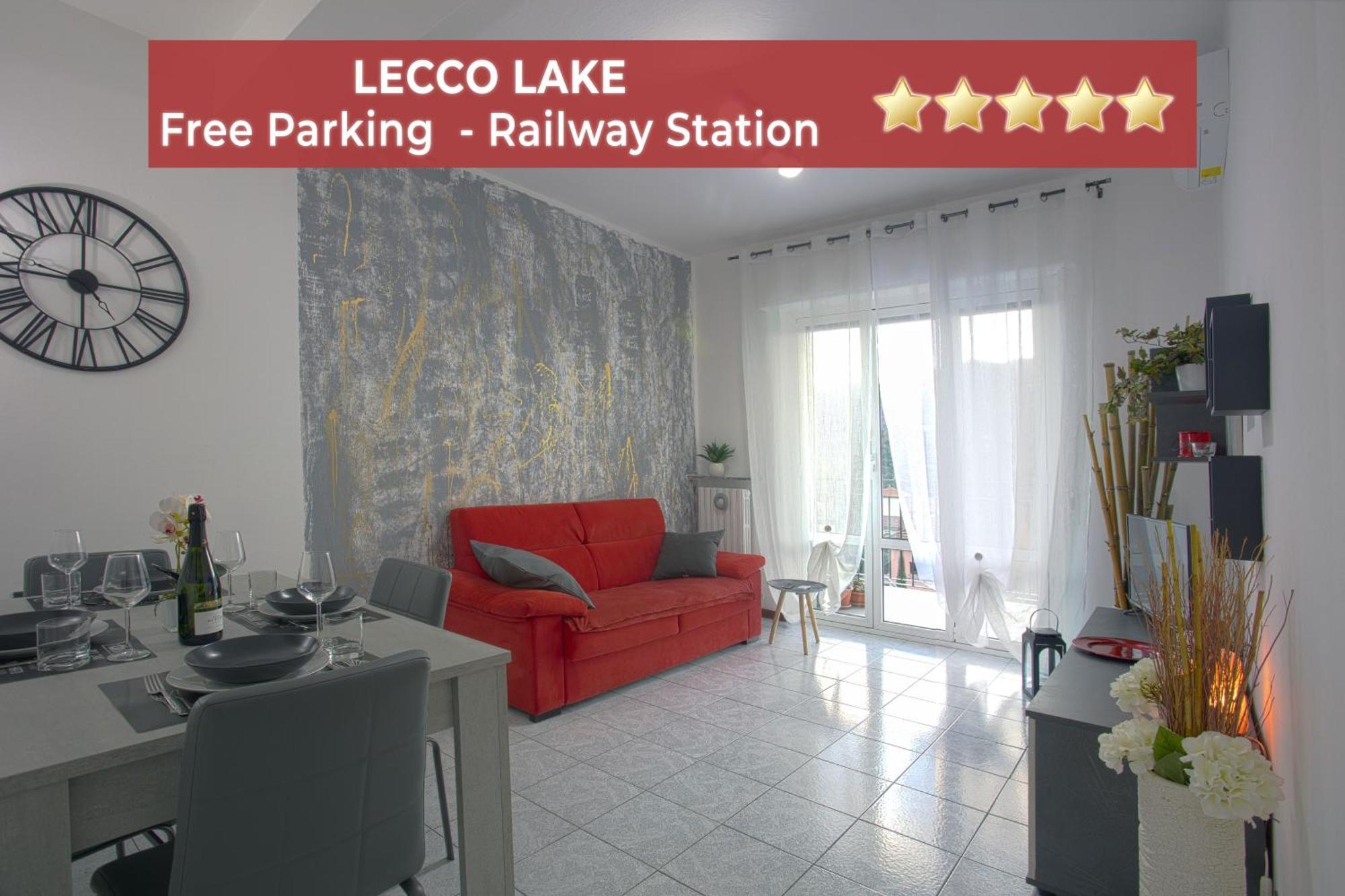 Di Lecco - Parcheggio Gratuito - Stazione Ferroviaria Appartamento