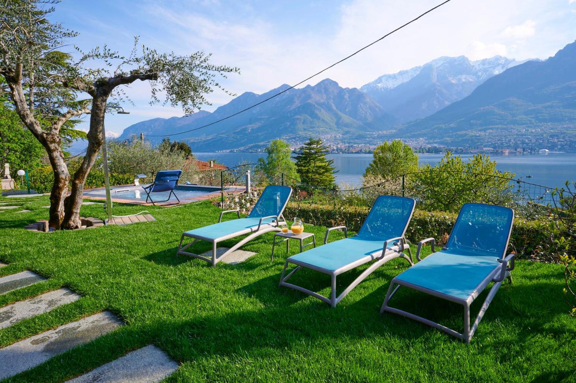 Vittoria With Private Heated Pool & Shared Sauna - Bellagio Village Villa Oliveto Lario
