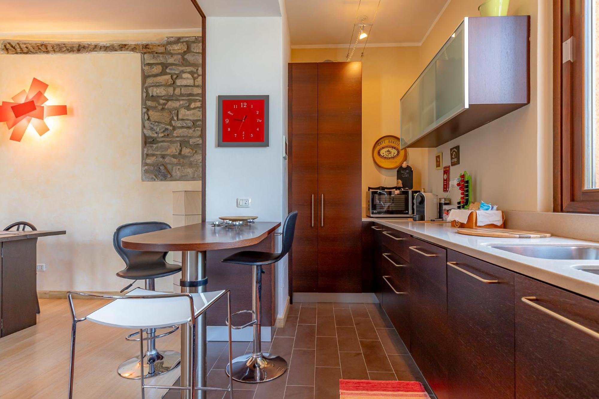 Como-blevio View + Private Garage Apartment *