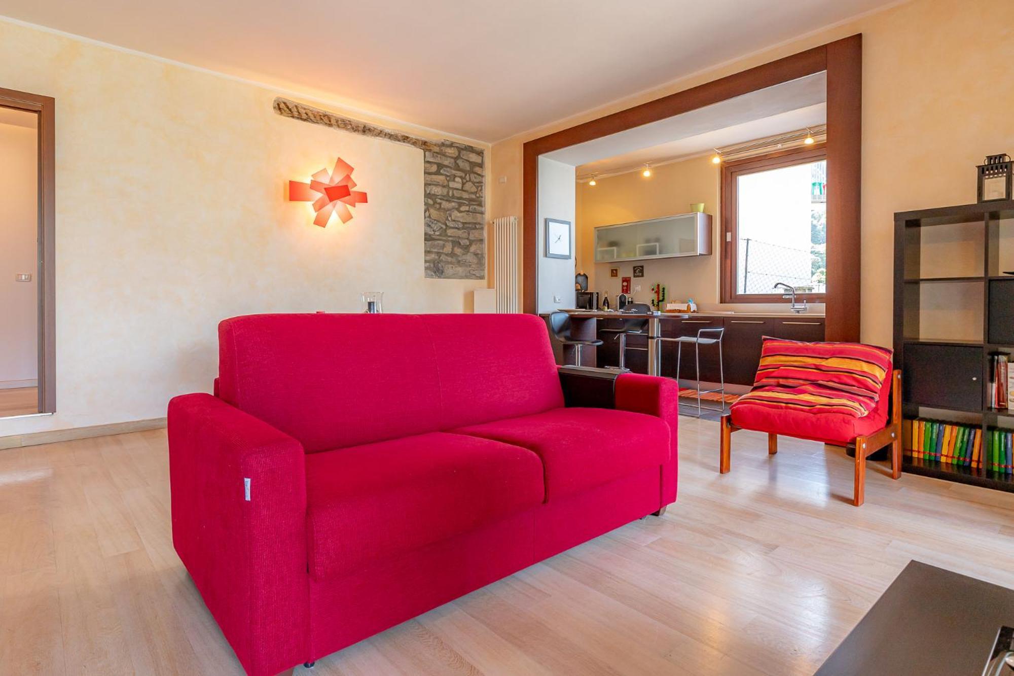 Como-blevio View + Private Garage Apartment Blevio