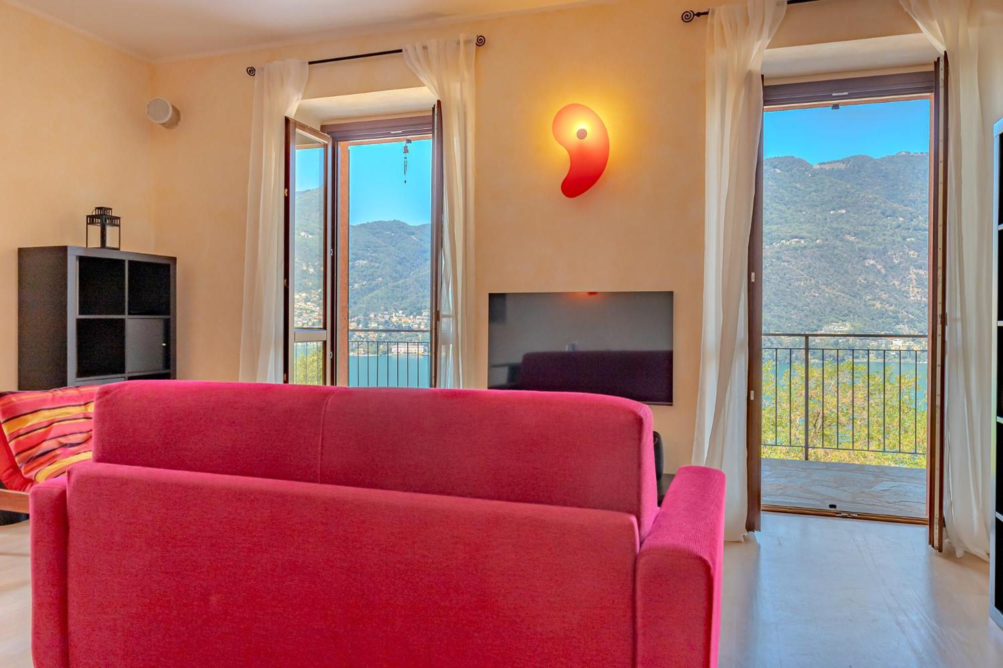 Como-blevio View + Private Garage Blevio