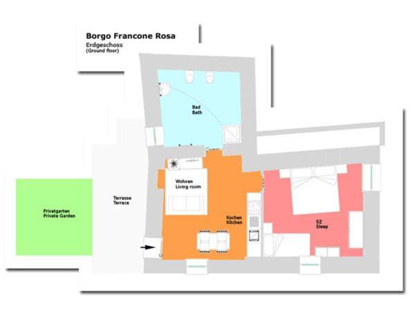 Alloggio per agriturismo Borgo Erbiola