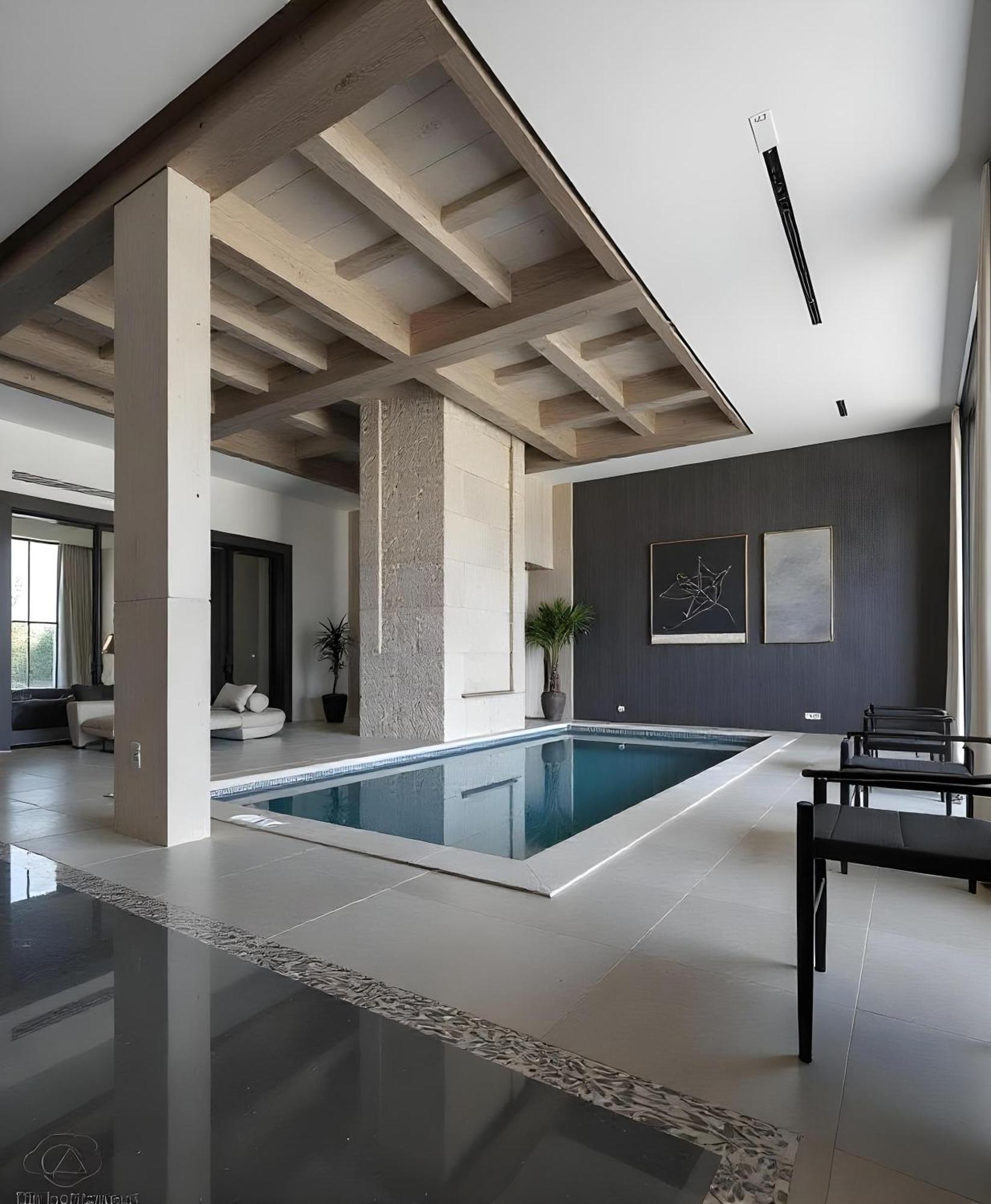 Reale Con Piscina Di Lusso